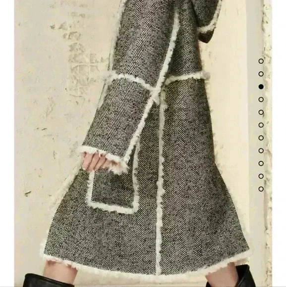 NWT Rare Zara SRPLS Shearling Coat XS